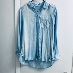Mossimo Baby Blue Flannel NWOT